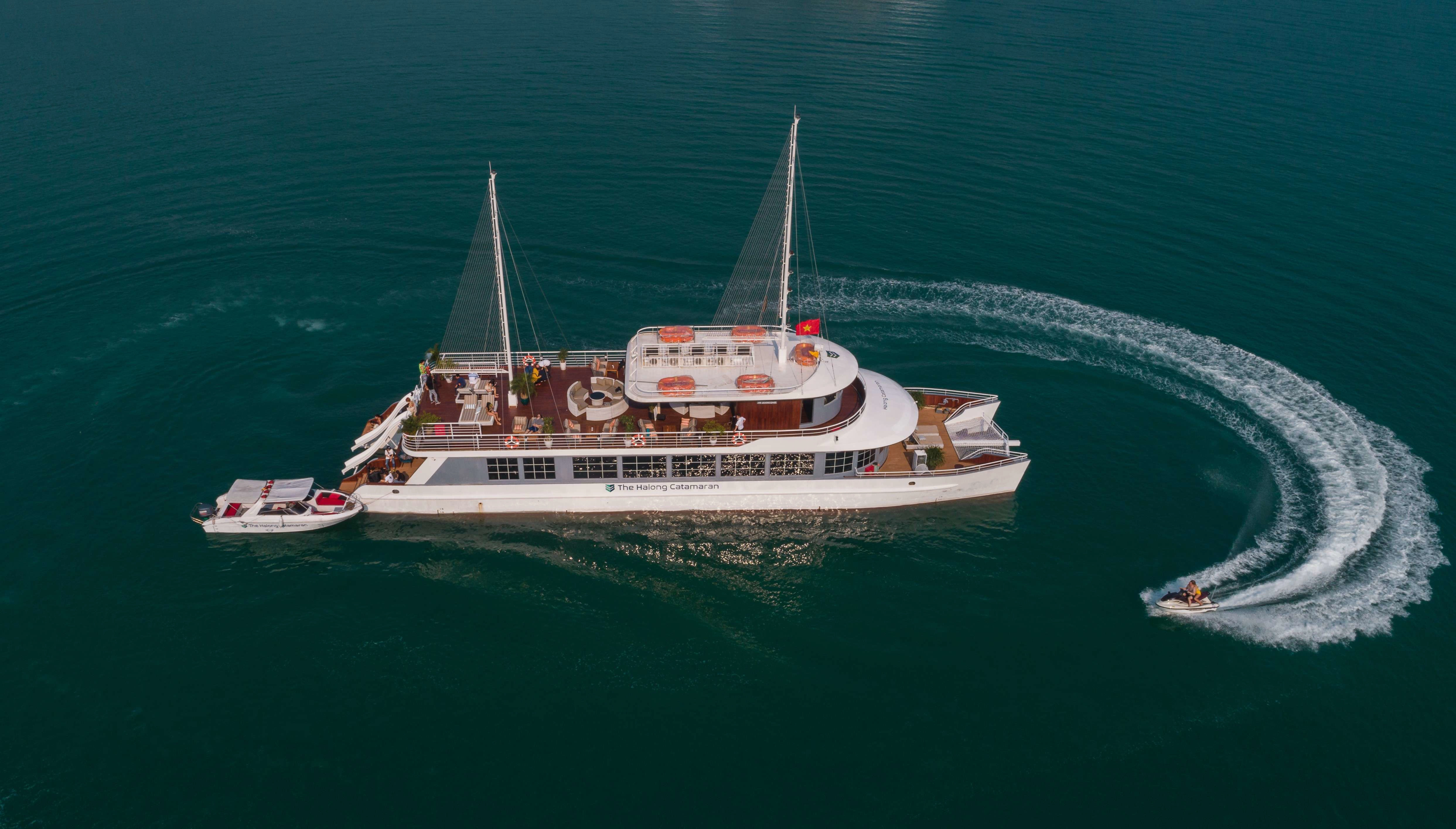 Day Tour | Explore Ha Long Bay & Lan Ha Bay by Catamaran Cruise